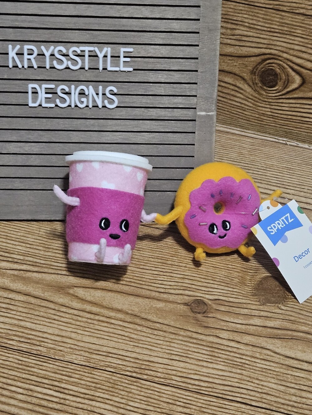 Target Spritz Coffee & Donut Figurine Set